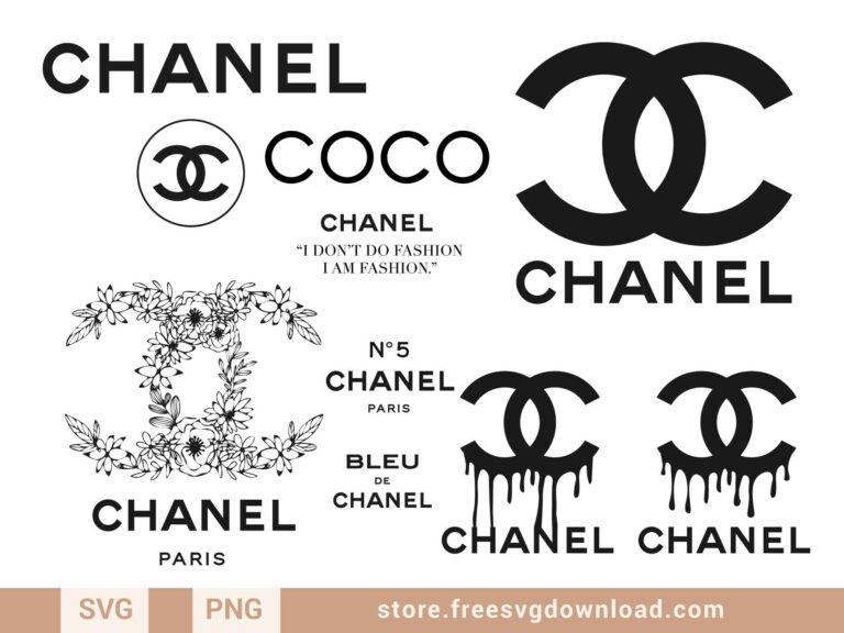 Chanel Logo SVG Bundle