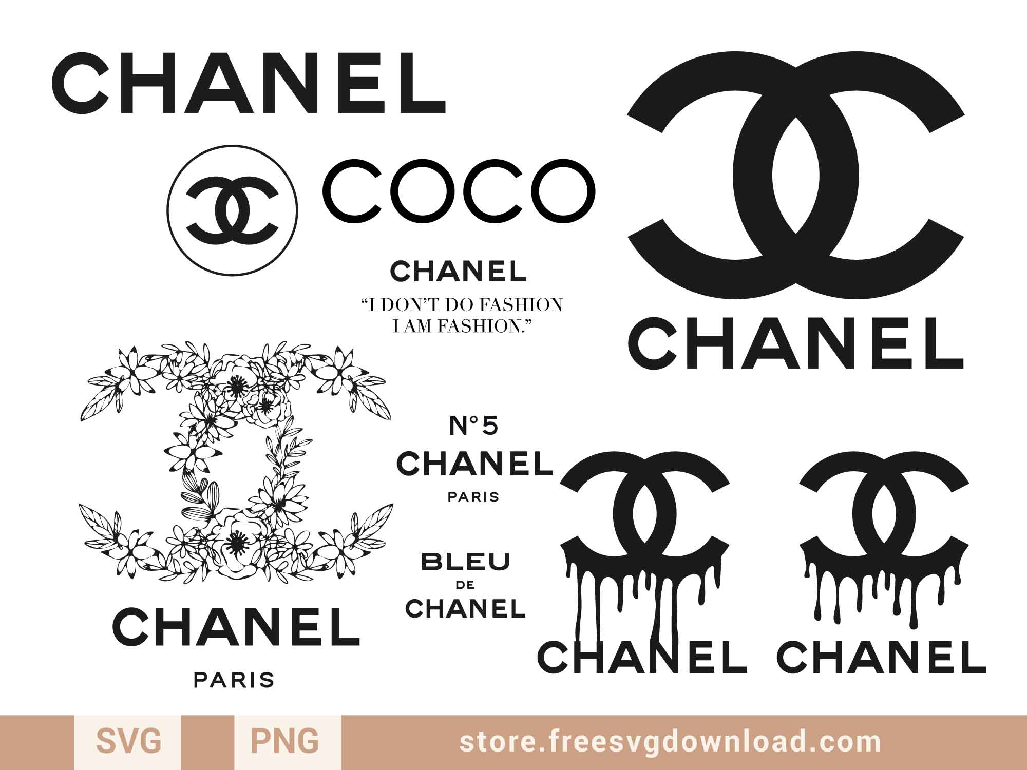 coco chanel sign