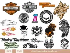Harley Davidson SVG Bundle