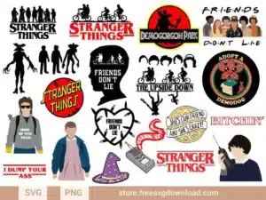 Stranger Things SVG Bundle