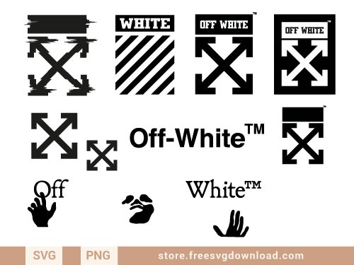 Off White Logo SVG Bundle