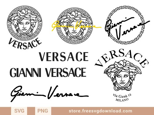 Versace Logo SVG Bundle