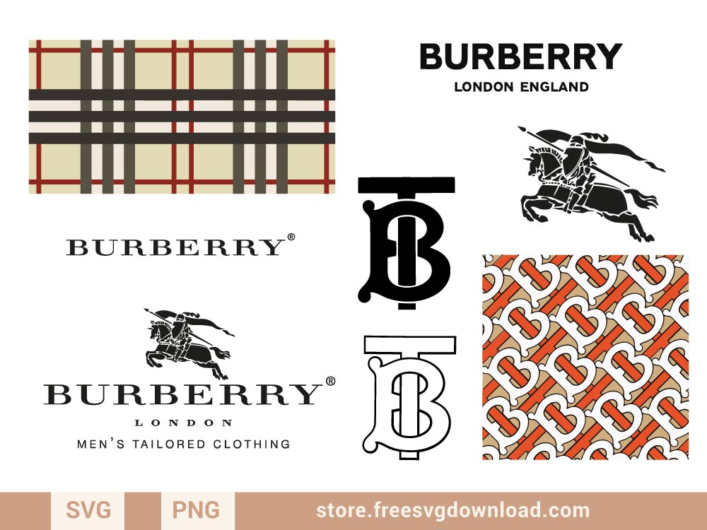 Burberry Logo SVG Bundle - Store Free SVG Download