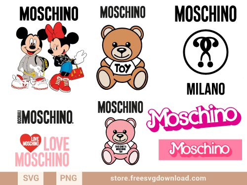Moschino Logo SVG Bundle