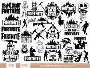 Fortnite SVG Bundle