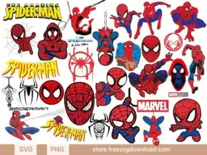Spiderman SVG Bundle