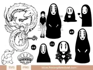 Spirited Away SVG Bundle