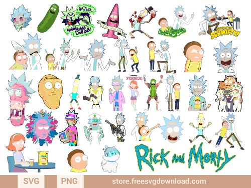 Free Free 268 Rick And Morty Logo Svg SVG PNG EPS DXF File