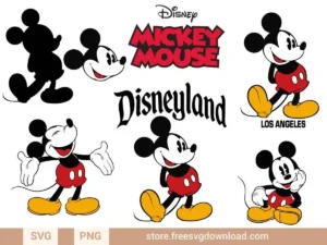 Mickey Mouse SVG Bundle