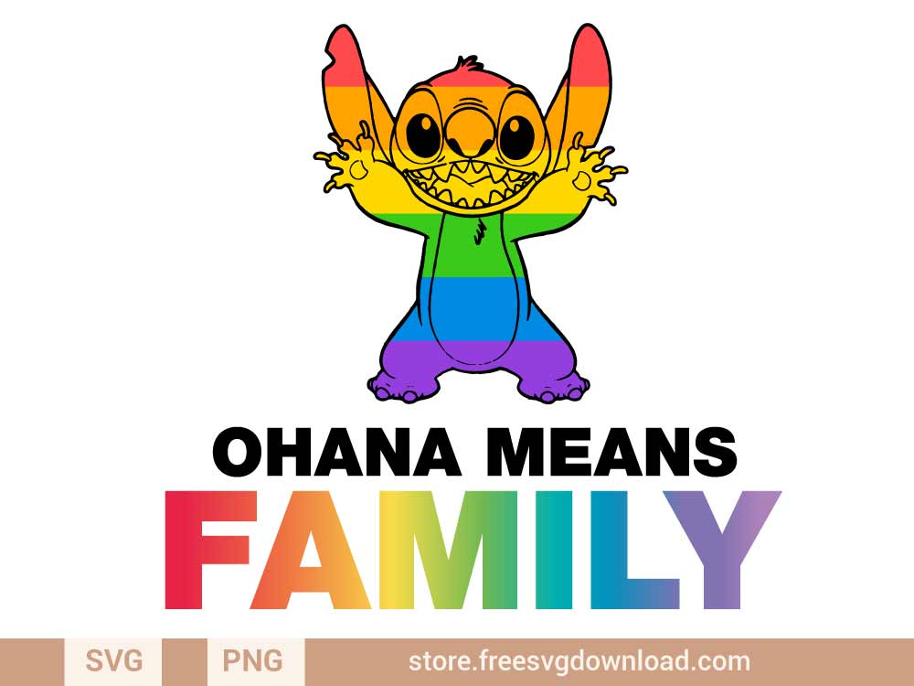 Free Free 274 Stitch Ohana Means Family Svg Free SVG PNG EPS DXF File