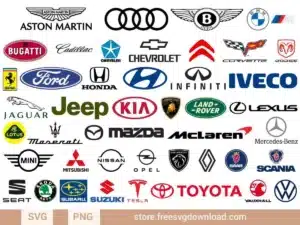 Cars Logo SVG Bundle