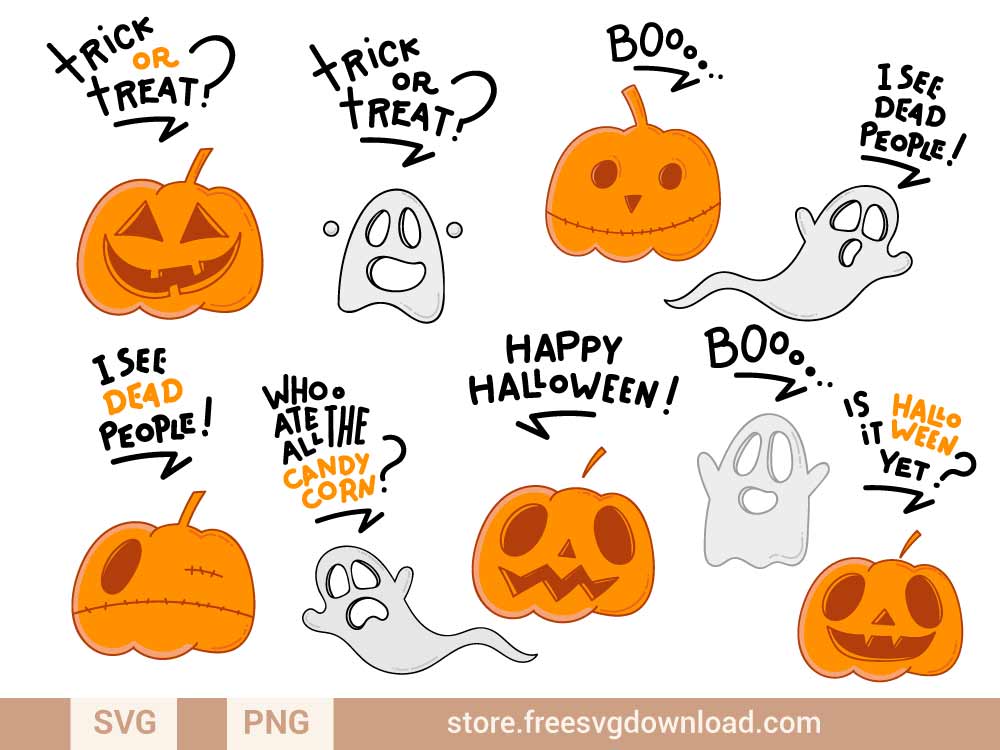Bluey Halloween SVG Bundle (FSD-J66) - Store Free SVG Download