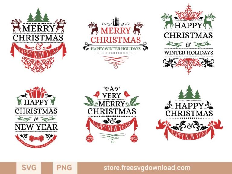 SVG Bundle & PNG, SVG Free Download, SVG for Cricut Design Silhouette, svg files for cricut, Christmas svg, Merry Christmas SVG, holiday svg, Santa svg, snow flake svg, candy cane svg, Christmas tree svg, let it snow svg, angel svg, deer svg, christmas gift svg