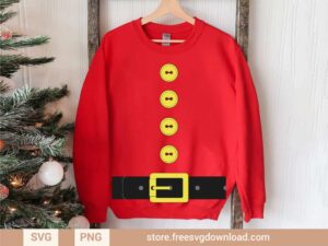 ndy svg, Christmas SVG, Christmas ugly sweater svg, santa svg, santa belt svg