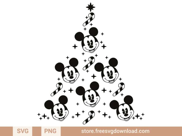 Mickey Christmas Tree SVG Bundle & PNG, SVG Free Download, SVG for Cricut Design Silhouette, svg files for cricut, Christmas mickey mouse svg, disney svg, minnie mouse svg, Duffy duck svg, Christmas svg, Merry Christmas SVG, holiday svg, Santa svg, snow flake svg, candy cane svg, Christmas tree svg, let it snow svg, angel svg, deer svg, christmas gift svg