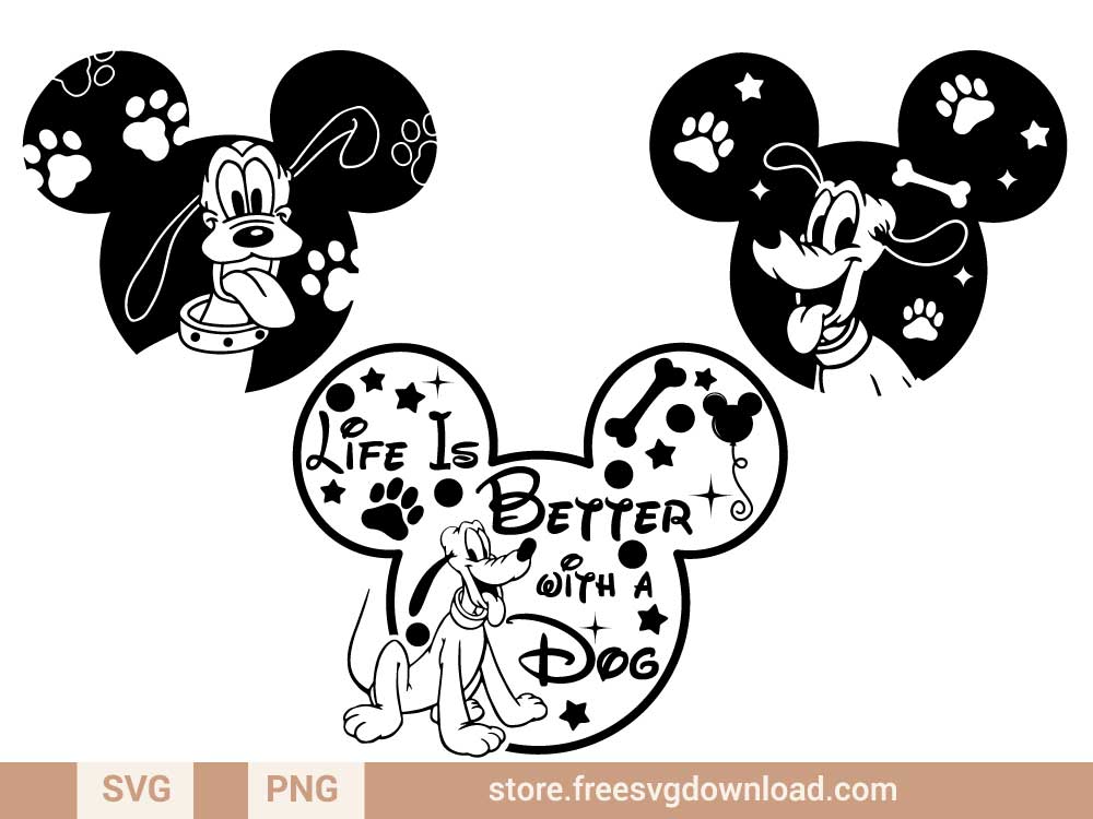 Minnie Mouse silhouette SVG Free - Free SVG files