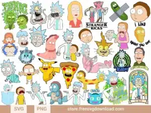 Rick and Morty SVG Bundle 2