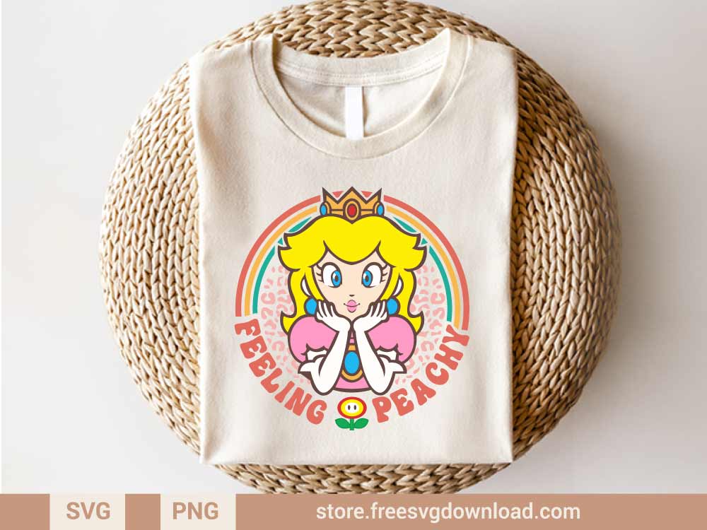 Feeling Peachy Mario Princess Svg Fsd C78 Store Free Svg Download 