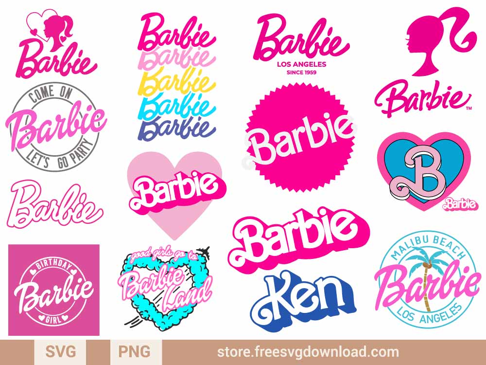 Barbie SVG Bundle (FSD-J57) - Store Free SVG Download