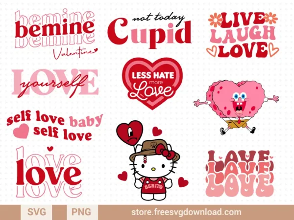 Love SVG Bundle