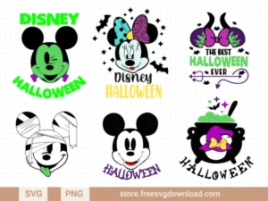 Mickey Mouse Halloween SVG Bundle