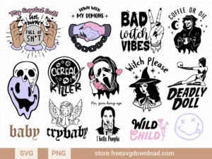 Witchy Vibes SVG Bundle